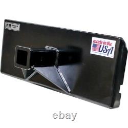 Plaque d'attelage 2 pour chargeuse compacte GreyWolf Mini fabriquée aux États-Unis