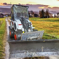 Plaque de montage pour tracteur-skid steer 3/8 et boîte de verrouillage pour attache rapide de godet