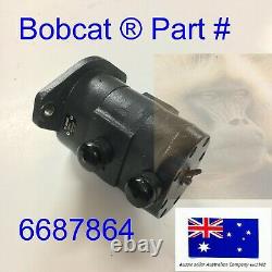 Pompe Hydraulique Double Engrenage Bobcat Oem 6686703 S130 S150 S160 S175 S185 S205