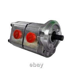 Pompe hydraulique à deux sections pour chargeuse compacte KTT23 accessoires neufs