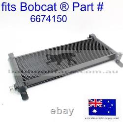 Pour le refroidisseur d'huile hydraulique Bobcat 6674150 751 753 763 773 7753 S130 Échangeur de chaleur