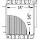 Radiateur 9828621 Compatible Avec Ford/new Holland Skid Steer L454 L455 Mg9828621
