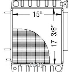 Radiateur 9828621 compatible avec Ford/New Holland Skid Steer L454 L455 MG9828621