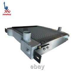 Radiateur à 3 rangées Nouveau adapté pour chargeur sur chenilles Case 1840 1845C 301877A2 Diesel