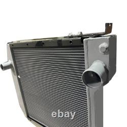 Radiateur à 3 rangées Nouveau adapté pour chargeur sur chenilles Case 1840 1845C 301877A2 Diesel