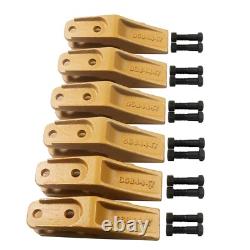Seau de tranchée Unitooth 6684447 pour chargeuse compacte Cat avec dents et matériel 6PK