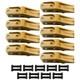 Seau De Tranchée à Dents Uniteeth Pour Mini-pelle Bobcat Style 6684447 Avec Boulons.