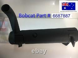 Silencieux d'échappement pour Bobcat 6687887 A300 S220 S250 S300 S330 T250 T300 T320 V3800