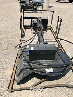 Skid Steer Articulant Radial Arm Bank Ditch Mower King Topcat Bdrc We Ship