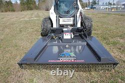 Skid Steer Bradco 78 Ground Shark Brush Cutter Low Flow