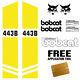 Stickers Bobcat 443b Decals Chargeur De Stores De Ski Plus Applicateur Decal Fabricant Aux Usa