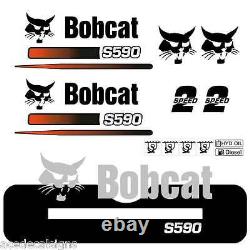Tout modèle S450 S510 S530 S550 S570 S590 Bobcat Autocollants Repro Skid Steer